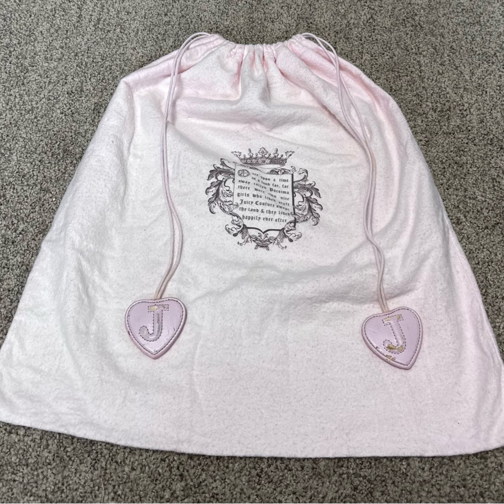 Juicy Couture Vintage Y2K Purse Dustbag